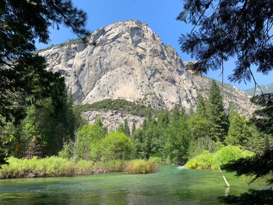 Granite Mountain Cliffs At Kings River