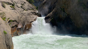 Kings Canyon National Park Roaring River Falls