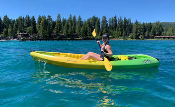 Natalie Bourn Kayaking