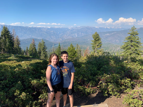 Natalie and CarterBourn at Panoramic Point