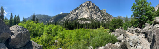 Panoramic View of Zumwalt Meadow