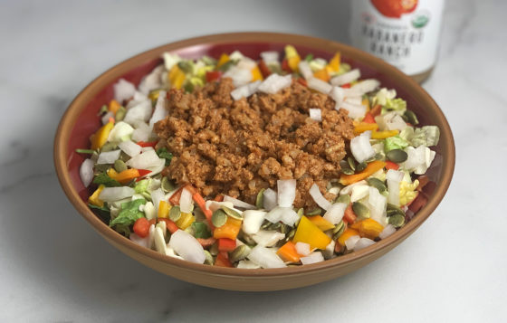 Cauliflower Taco Salad