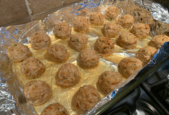 Meatballs Right Out Of The Oven