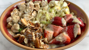 Strawberry And Pecan Chicken Salad Recipe