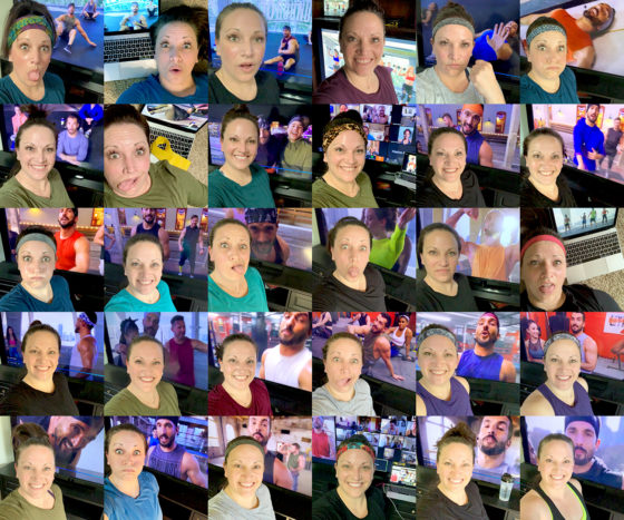 Jennifer Bourn Sweaty Selfies for 10 Rounds With Joel Freeman